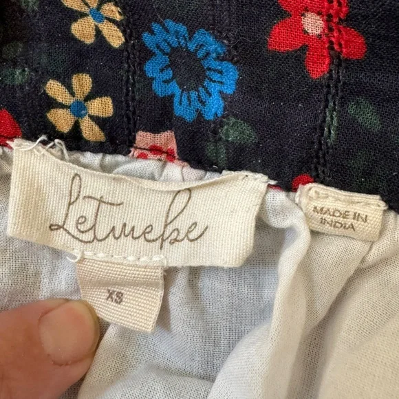 Anthropologie Let Me Be Contrast mixed print maxi skirt Size XS - Picture 7 of 12